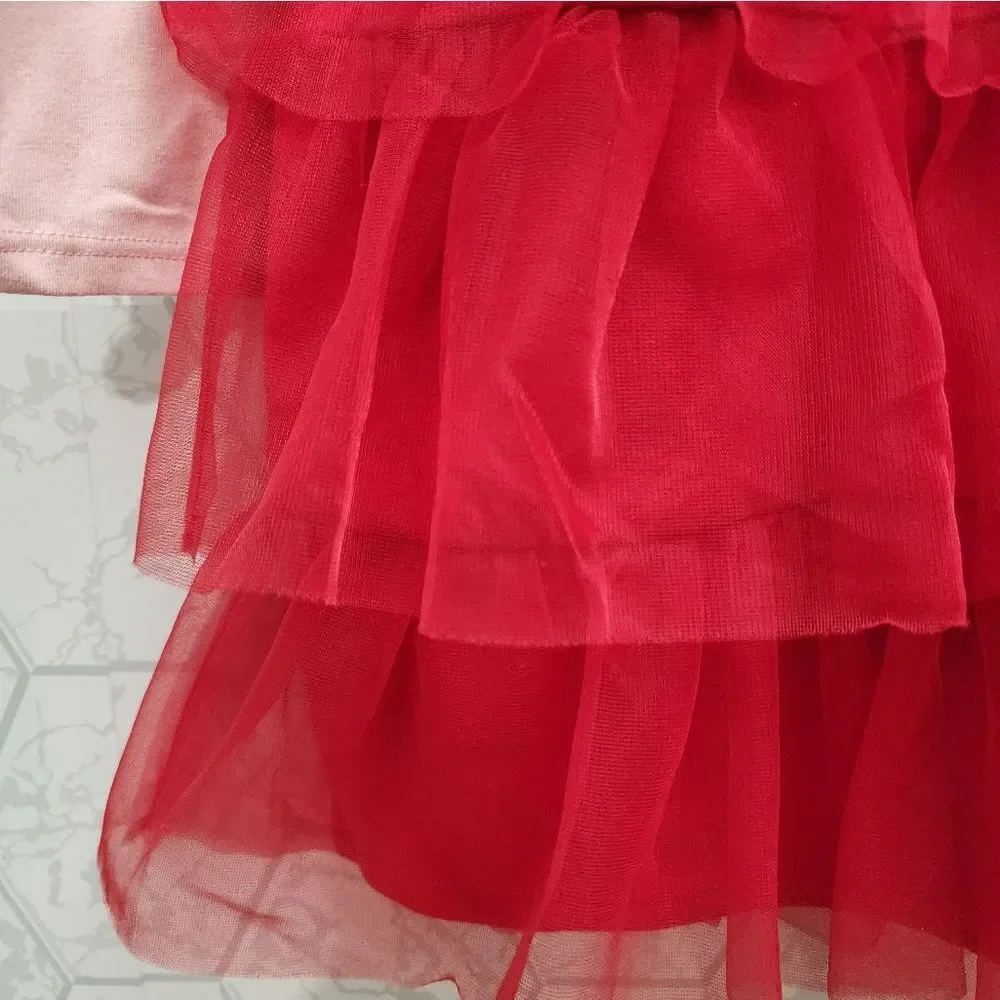 Nwt Wonder Nation Valentine's Day Girls Dress 